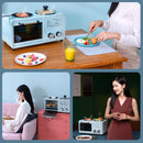 idrop [ ALL IN 1 ] 3 IN 1 Multifunctional Electric Toaster Maker Oven with Cooking Frying Pan and Cooker Pot