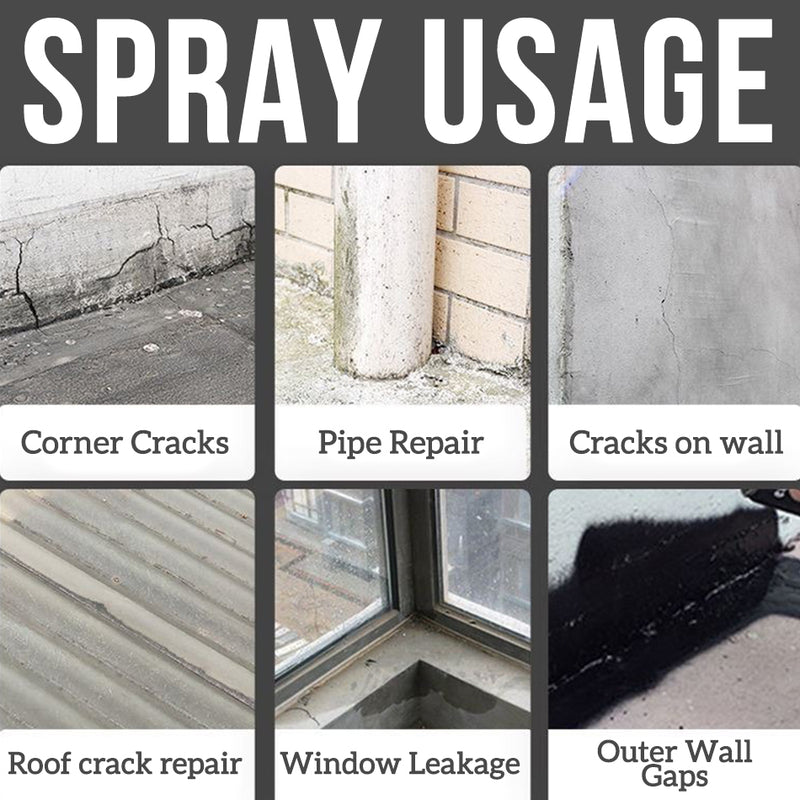 idrop [ 700ml ] Anti Crack Waterproof Leak Sealant Coating Spray Paint Glue Seal