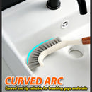 idrop Long Handle Bathroom Toilet Cleaning Bristle Brush / Berus Pencuci Tandas & Bilik Mandi / 橡胶木长柄硬毛刷子