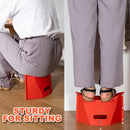 idrop Portable Foldable Plastic Stool & Basket / Kerusi Bakul Boleh Dilipat / 便携塑料折叠凳子(小)