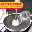 idrop [ 32 / 34CM ] Inner Honeycomb Nonstick Scratch Resistant Cooking Wok Frying Pan / Periuk Kuali Memasak Tidak Lekat / 32CM/34CM内蜂窝单柄特厚不粘炒锅(可立玻璃盖 )