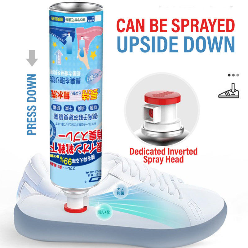 idrop [ 260ml ] Shoe Footwear Deodorant Sterilization Spray / Tin Spray Kasut / 260ML银离子鞋袜除臭喷雾