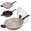 idrop 32CM SHACHU Spiral Kitchen Cooking Frying Pot