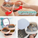 idrop 4 LAYER Rotatable Jewelry Accessory Display Storage Box