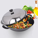 idrop 38CM / 36CM - REDSUN LIFE Kitchen Cooking Pot with Lid