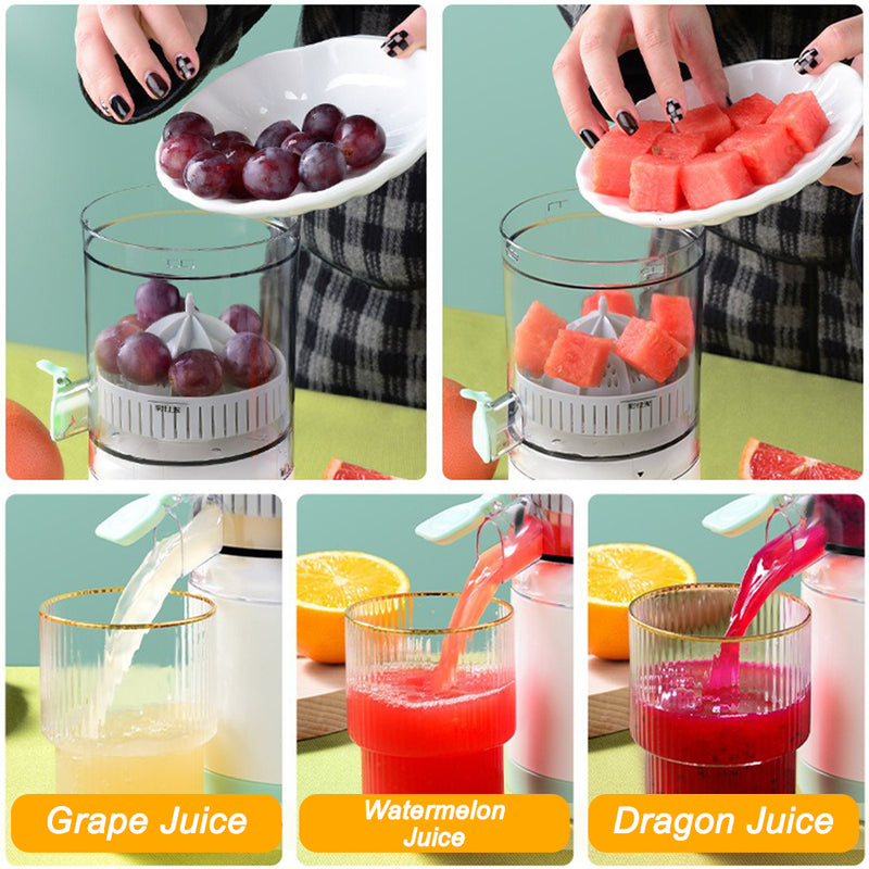 idrop Electric Portable Citrus Juicer 45W Wireless Juicer USB Powered / Mesin Perah Jus Buah USB Tanpa Wayar Mudah Alih / 电动便携式柑橘榨汁机 45W 无线榨汁机 USB 供电