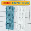 idrop [ 2 LAYER ] Double Decker Foldable Wall Mounted Basket Storage Rack