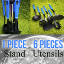 idrop 7pcs Kitchen Tool Stand + Kitchenware Utensils