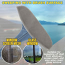 idrop [ 2 IN 1 ] Screen Window Cleaning Washing Scraping Brush Sweeper