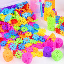 idrop Colorful Number and Alphabet Toys Interlocking Puzzle Toy Pieces
