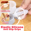 idrop 4PCS Elastic Anti Slip Protection Silicone Cover Mute for Chair Table Furniture Leg