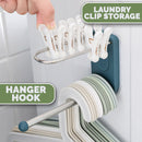 idrop Multifunctional Wall Mounted Hanger Clip Hanging Hook Rack