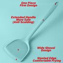 idrop [ 32.5CM ] Silicone Spatula Heat Resistant Kitchen Cooking Utensil / Spatula Silikon Memasak / 32.5CM硅胶锅铲