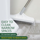 idrop Dual Purpose V-Shaped Rotatable Brush Head Floor Scrubber Sweeper / Alat Penyapu Mop Dua Dalam Satu / 两用V形可旋转刷头洗地机
