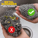 idrop [ 5 INCH ] SUS304 Stainless Steel Chainmail Dishwashing Scrubber / Pembasuh Pinggan Mangkuk Besi / 不锈钢刷锅网(304)(洗碗神器)