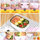 idrop [ 1500ml ] MP-108 Portable Heating Electric Lunch Box Healthy Food 40W / Bekas Makanan Elektrik Mudah Alih / 不锈钢保温饭盒可插电便携电饭煲