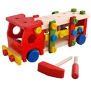 idrop REASSEMBLE SCREW CAR - Intelligence Wooden Toy