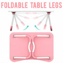 idrop Household Dormitory Foldable Portable Laptop Table Meja Lipat Komputer Riba 防滑折叠小桌 [ 60CM x 37CM ]