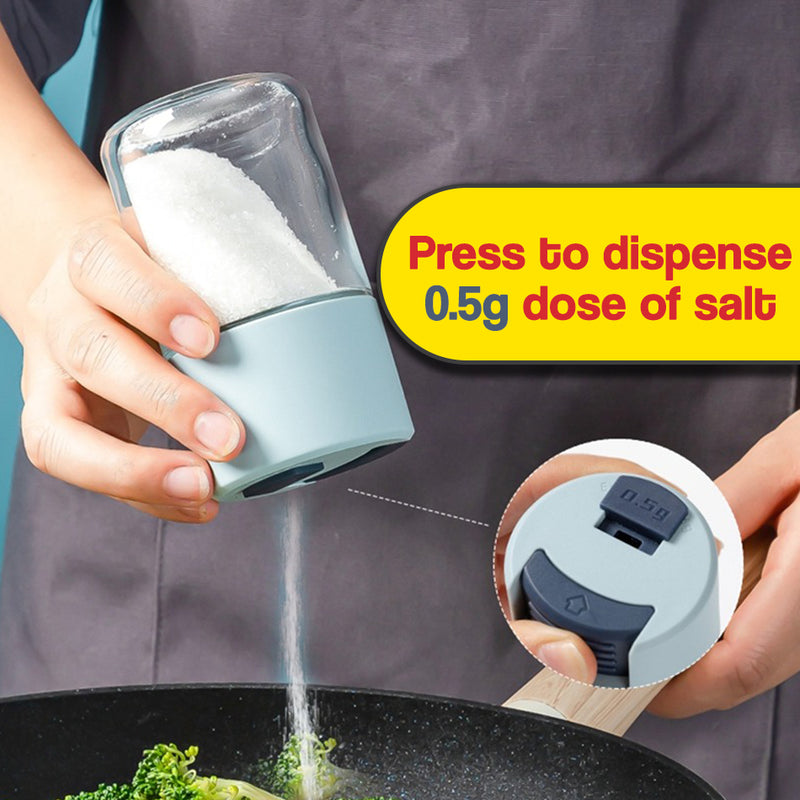 idrop [ 100ml ] Quantitative Seasoning Jar Salt Shaker / Pengocok Garam Balang Perencah / 100ML定量盐瓶