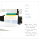 idrop Kitchen Soap Pump & Sponge Caddy / Bekas Sabun Basuh Pinggan dan Span / 洗洁精按压盒