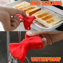 idrop [ 2PCS ] Kitchen Anti Scalding Bow Design Pot Ears Holder / Pemegang Periuk Kuali Tahan Panas / 2PCS蝴蝶结硅胶防汤夹