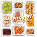 idrop [ 1000ml ] Rectangular Glass Borosilicate Heat Resistant Food Container Lunchbox / Bekas Makanan Gelas Tahan Panas / 1000ML高硼硅耐热玻璃保鲜盒(长方型)(1040ML)