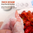 idrop [ 50pcs ] LDPE Disposable Thick PE Plastic Gloves / Sarung Tangan Plastik Pakai Buang / 一次性加厚型PE手套 (50PCS)