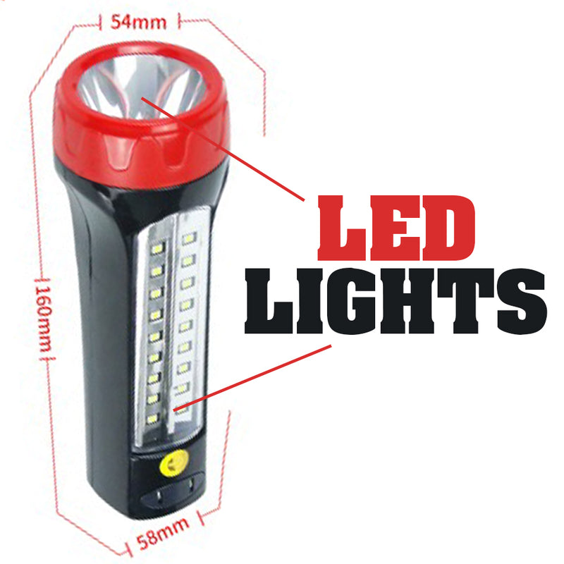 idrop LED 3W Rechargeable Flashlight Bright Torch Light