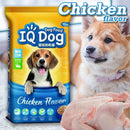 idrop [ 15KG ] Dog Food IQ Dog Dry Food Kibble ( CHICKEN / BEEF ) flavor / IQ Dog Makanan Kering Anjing Haiwan Peliharaan perisa (AYAM / DAGING ) / 干狗粮粗磨（鸡肉味/牛肉味）