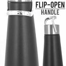 idrop 500ml Stainless Steel Drinking Flask with Handle