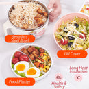 idrop [ 1000ml ] Stainless Steel Instant Noodle Food Bowl Eating Cup / Mangkuk Makanan / 不锈钢萌猫泡面杯