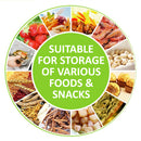 idrop [ 4 IN 1 ] Heat Insulated Seal Tight Fresh Pot Food Container / Bekas Makanan Insulasi haba / 隔热密封密封食品容器 [ 16CM / 20CM / 24CM / 28CM ]