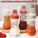 idrop [ 280ml ] 5-Hole Sauce Squeeze Bottle / Botol Sos 5 Lubang / 塑料5孔挤压式酱料瓶280M