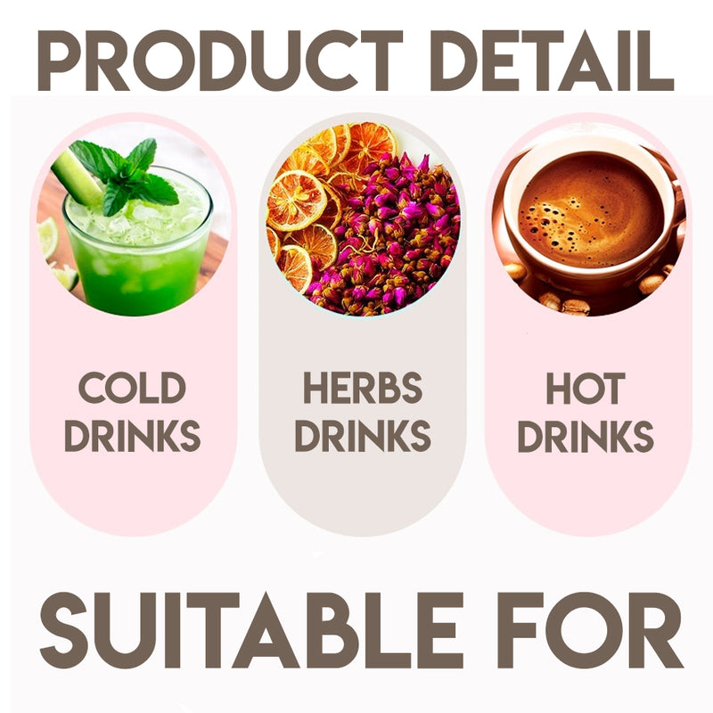 idrop 300ml Plastic Water Bottle Love Handle Folding
