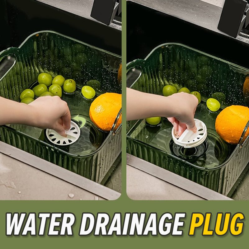 idrop PET Portable Mobile Drainage Sink Storage Basket / Bekas Sinki Penyimpanan Penyimpanan / PET移动水槽收纳篮