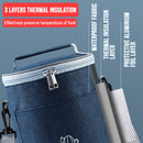 idrop [ 7 Liter ] Round Luncbox Portable Carry Bag / Beg Mudah Alih Bekas Makanan / 大号7L圆型饭盒套