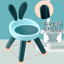 idrop Children Toddler Bunny Rabbit Sitting Stool