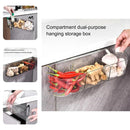 idrop Kitchen Cabinet Hanging Storage Rack For Ginger Garlic & Seasoning Bottle / Tempat Penyimpanan Botol Perencah dan Halia Bawang Putih / 厨柜姜蒜调味瓶挂置储物架