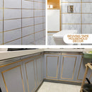 idrop [ 50M x 0.5CM ] Household Decorative Sevving Adhesive Strip Sticker / Pita Lekat Dekorasi / 装饰胶带 [ Gold / Silver / Black  ]