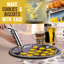 idrop 24PCS  Biscuit & Cookie Press Hand Pump Pastry Maker