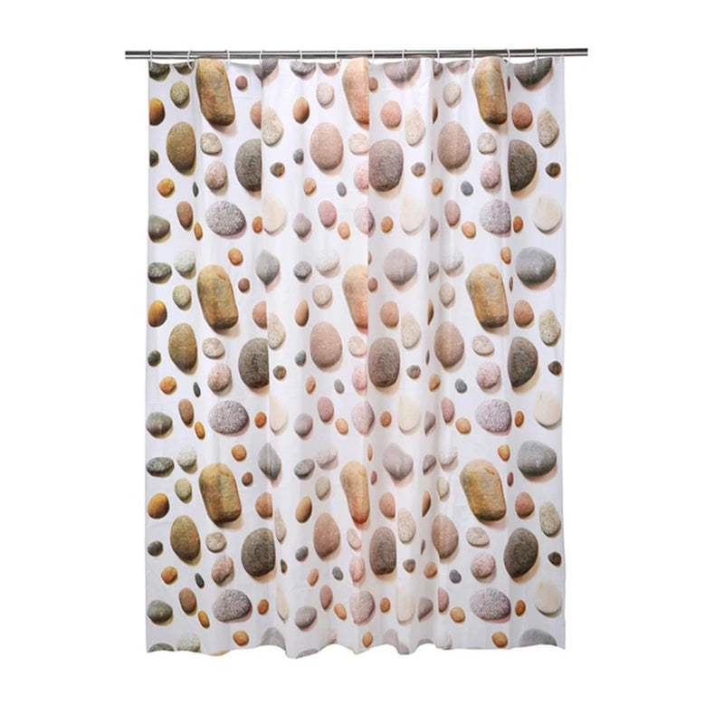 idrop PEVA Bathroom Water Resistant Shower Bath Curtain Multi Pattern [ 180cm X 180cm ]