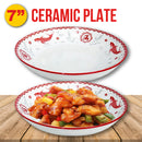 idrop Ceramic Kitchen Tableware [ Plate / Rice Bowl / Serve Plate ]