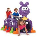 idrop PLAYGROUND - Children Purple Caterpillar Tunnel ( 4 Sections )