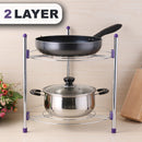 idrop Kitchen Multilayer Cooking Pot Pan Kitchenware Storage Rack