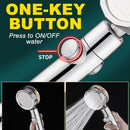 idrop Turbocharge Pressurized Shower Head 360° with Adjustable Angle / Kepala pancuran Bilik Mandi Turbo / 360°涡轮增压增压淋浴头，角度可调