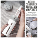 idrop 4 IN 1 Liquid Dispenser for Soap Shampoo & Cosmetic Makeup Solution