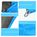 idrop [ 200 x 210CM ] Outdoor Waterproof Beach Blanket Portable Picnic Groundsheet / Alas Duduk Berkhelah Pantai Kalis Air / 单边灰款户外多功能便携口袋垫200*210CM(包含1个垫+4根地钉+束口袋+登山扣+OPP袋)