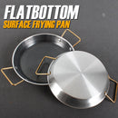 idrop [ 24CM / 28CM ] Double Eared Honeycomb Stainless Steel Flat Bottom Shallow Seafood Frying Pan / Kuali Memasak Keluli Tahan Karat Corak Lebah Tapak Rata Masak Makanan Laut / (不粘)24/28CM不锈钢蜂窝不粘海鲜盘(双耳煎 盘)