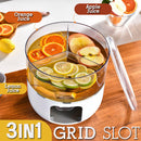 idrop [ 3 IN 1 ] Rotary Divided Drinking Cold Water Container / Bekas Tong Minuman Tiga Dalam Satu / 旋转分隔式冷水桶