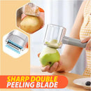 idrop Fruit & Vegetable Peeler with Container / Penghiris dan Pemotong Sayur dan Buah / 带容器的果蔬削皮器